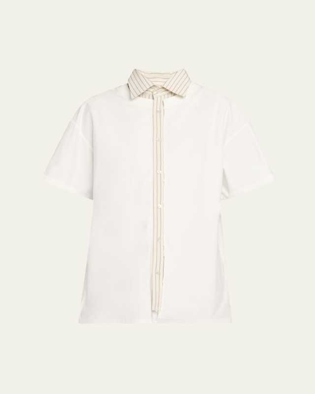 Collared Short-Sleeve T-Shirt